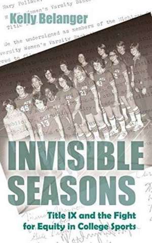 Invisible Seasons de Kelly Belanger