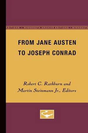 From Jane Austen to Joseph Conrad de Robert C. Rathburn