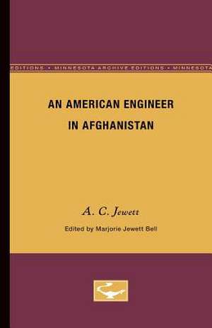 An American Engineer in Afghanistan de Marjorie Bell