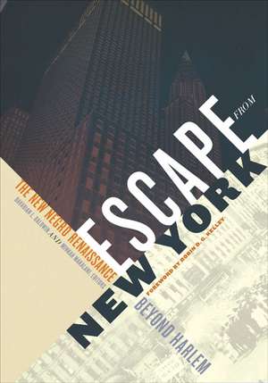 Escape from New York: The New Negro Renaissance beyond Harlem de Davarian L. Baldwin