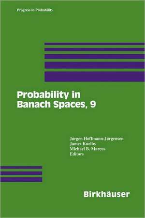 Probability in Banach Spaces, 9 de Jorgen Hoffmann-Jorgensen