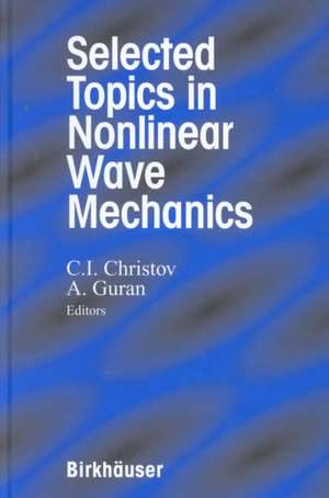 Selected Topics in Nonlinear Wave Mechanics de C.I. Christov