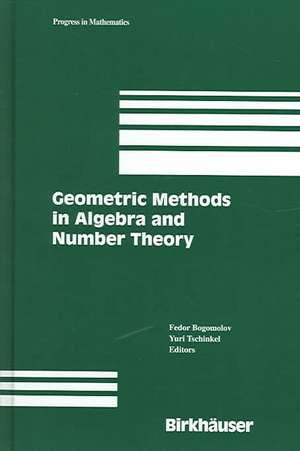 Geometric Methods in Algebra and Number Theory de Fedor Bogomolov