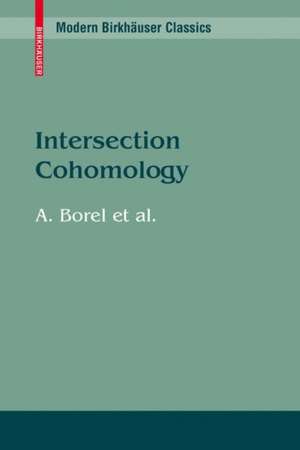 Intersection Cohomology de Armand Borel