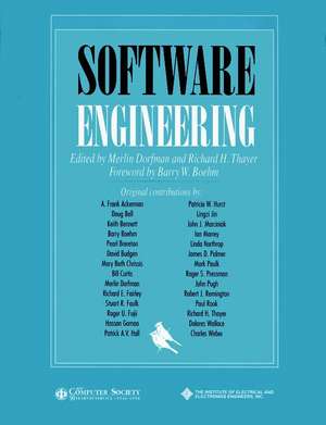 Software Engineering de M Dorfman