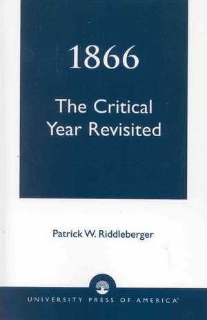 1866 de Patrick W. Riddleberger