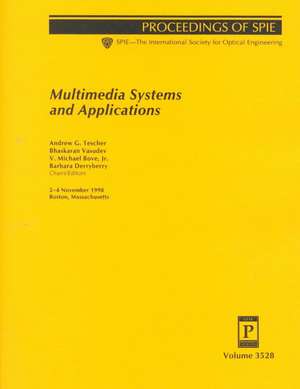 Multimedia Systems and Applications: "" de Bhaskaran Vasudev