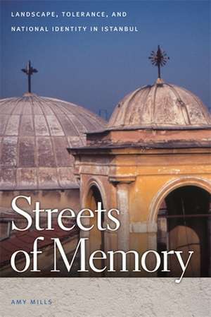 Streets of Memory: Landscape, Tolerance, and National Identity in Istanbul de Amy Mills