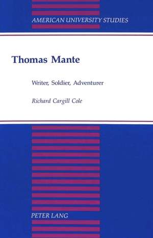 Thomas Mante de Richard Cargill Cole