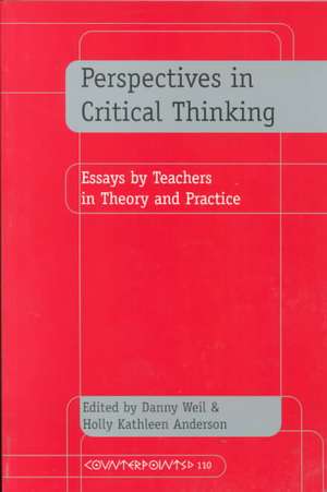 Perspectives in Critical Thinking de Danny Weil