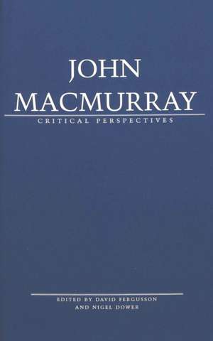 John Macmurray de David Fergusson