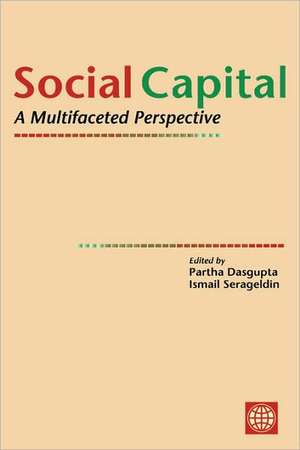 Social Capital: A Multifaceted Perspective de Partha Dasgupta