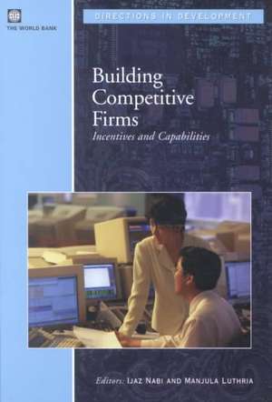 Building Competitive Firms: Incentives and Capabilities de Ijaz Nabi