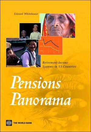 Pensions Panorama: Retirement-Income Systems in 53 Countries de Edward Whitehouse