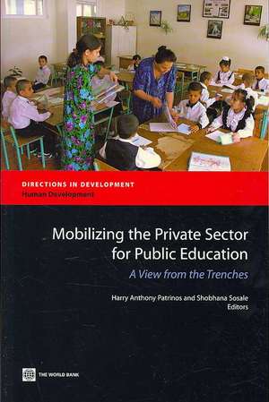 Mobilizing the Private Sector for Public Education: A View from the Trenches de Harry Anthony Patrinos