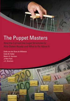 The Puppet Masters: How the Corrupt Use Legal Structures to Hide Stolen Assets and What to Do about It de Emile Van Der Does De Willebois