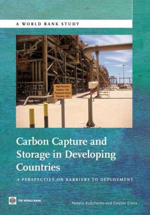 Carbon Capture and Storage in Developing Countries: A Perspective on Barriers to Deployment de Natalya Kulichenko