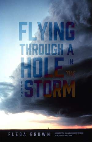 Flying through a Hole in the Storm: Poems de Fleda Brown