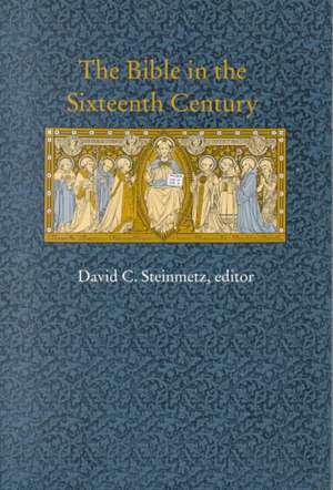 The Bible in the Sixteenth Century de David C. Steinmetz