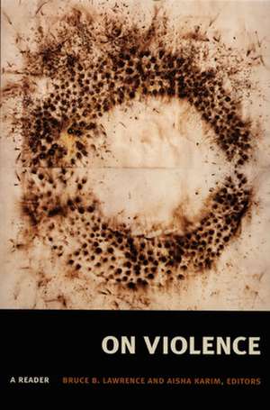 On Violence de Bruce B Lawrence