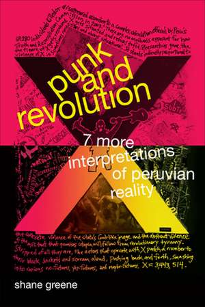 Punk and Revolution – Seven More Interpretations of Peruvian Reality de Shane Greene