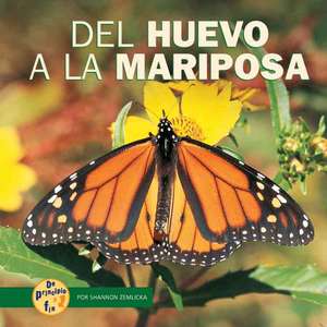 del Huevo a la Mariposa = From Egg to Butterfly de Shannon Zemlicka