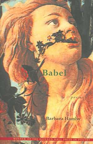 Babel de Barbara Hamby