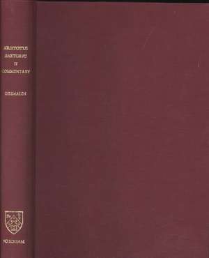 Aristotle – Rhetoric II: A Commentary de William M. A. Grimaldi