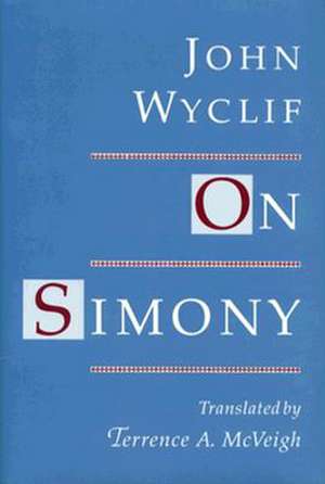 On Simony de John Wyclif