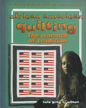 African American Quilting: The Warmth of Tradition de Sule Greg C. Wilson