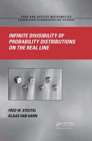 Infinite Divisibility of Probability Distributions on the Real Line de Fred W. Steutel