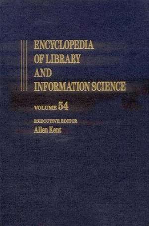 Encyclopedia of Library and Information Science: The Library at de Allen Kent