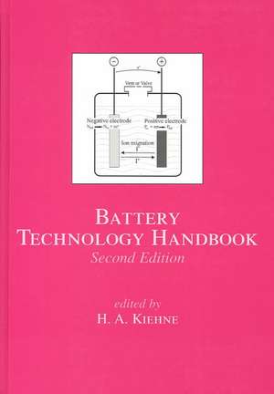 Battery Technology Handbook de H. A. Kiehne