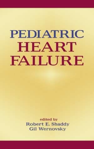 Pediatric Heart Failure de Shaddy Wernovsk