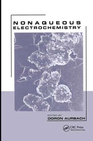 Nonaqueous Electrochemistry de Doron Aurbach