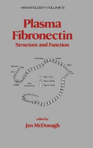 Plasma Fibronectin: Structure and Functions de J. Mcdonagh