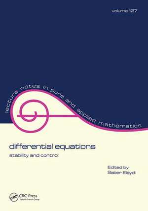 Differential Equations: Stability and Control de Saber N. Elaydi