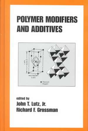 Polymer Modifiers and Additives de Richard F. Grossman