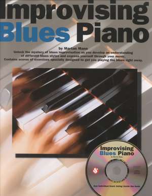 Improvising Blues Piano de Martan Mann