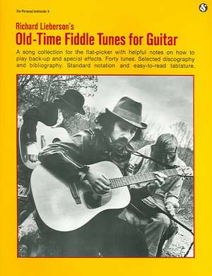 Richard Lieberson's Old-Time Fiddle Tunes for Guitar de Richard Lieberson