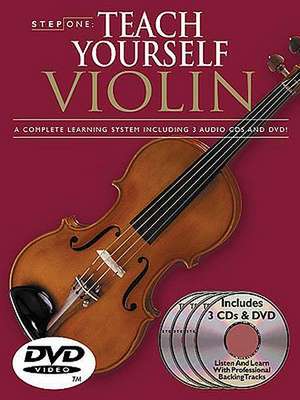 Step One: Teach Yourself Violin Course de Antoine Silverman