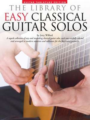 Library of Easy Classical Guitar Solos de Hal Leonard Corp