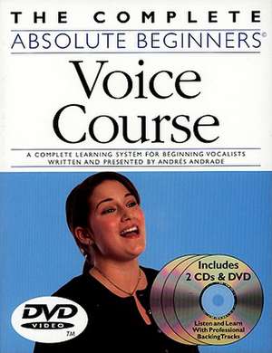 Absolute Beginners Voice Course de Music Sales