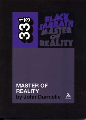 Black Sabbath's Master of Reality de John Darnielle