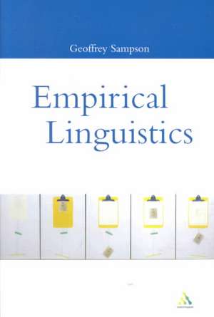 Empirical Linguistics de Geoffrey Sampson