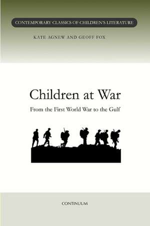 Children at War de Kate Agnew