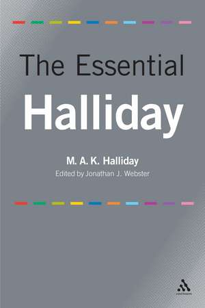 The Essential Halliday de Jonathan J. Webster