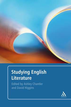 Studying English Literature de Dr Ashley Chantler