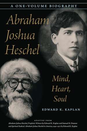 Abraham Joshua Heschel: Mind, Heart, Soul de Edward K. Kaplan