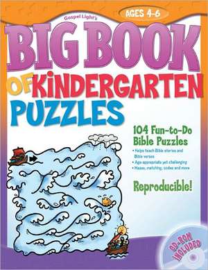 Big Book of Kindergarten Puzzles de Gospel Light